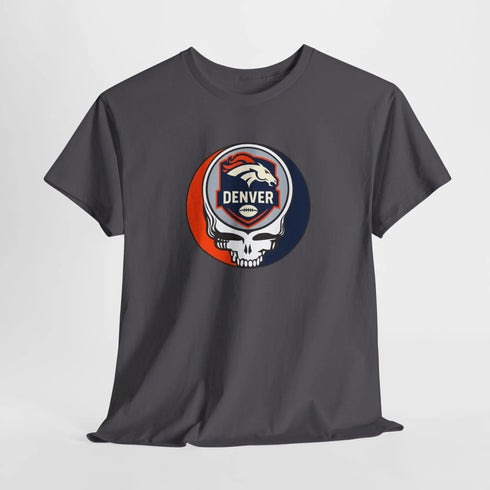 Grateful Dead - Denver Broncos Stealie Unisex T-Shirt - NFL - StealieShop